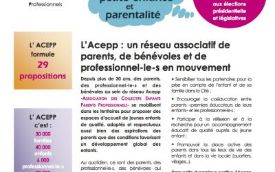 Plateforme Acepp 2017