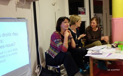 Inter-crèches en chaussettes : Faire exister les droits des enfants : où en sommes-nous?