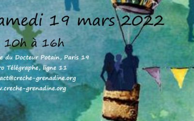 Portes ouvertes 19 mars – Grenadine et menthe à l’eau – 75019 Paris