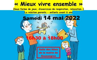 Mieux vivre ensemble – Samedi 14 mai à Le Perchay