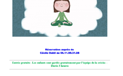 Atelier parentalité le 12 octobre au Perchay 95450
