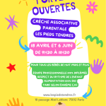 Portes Ouvertes aux Pieds Tendres – 18 avril et 6 juin – Paris 12