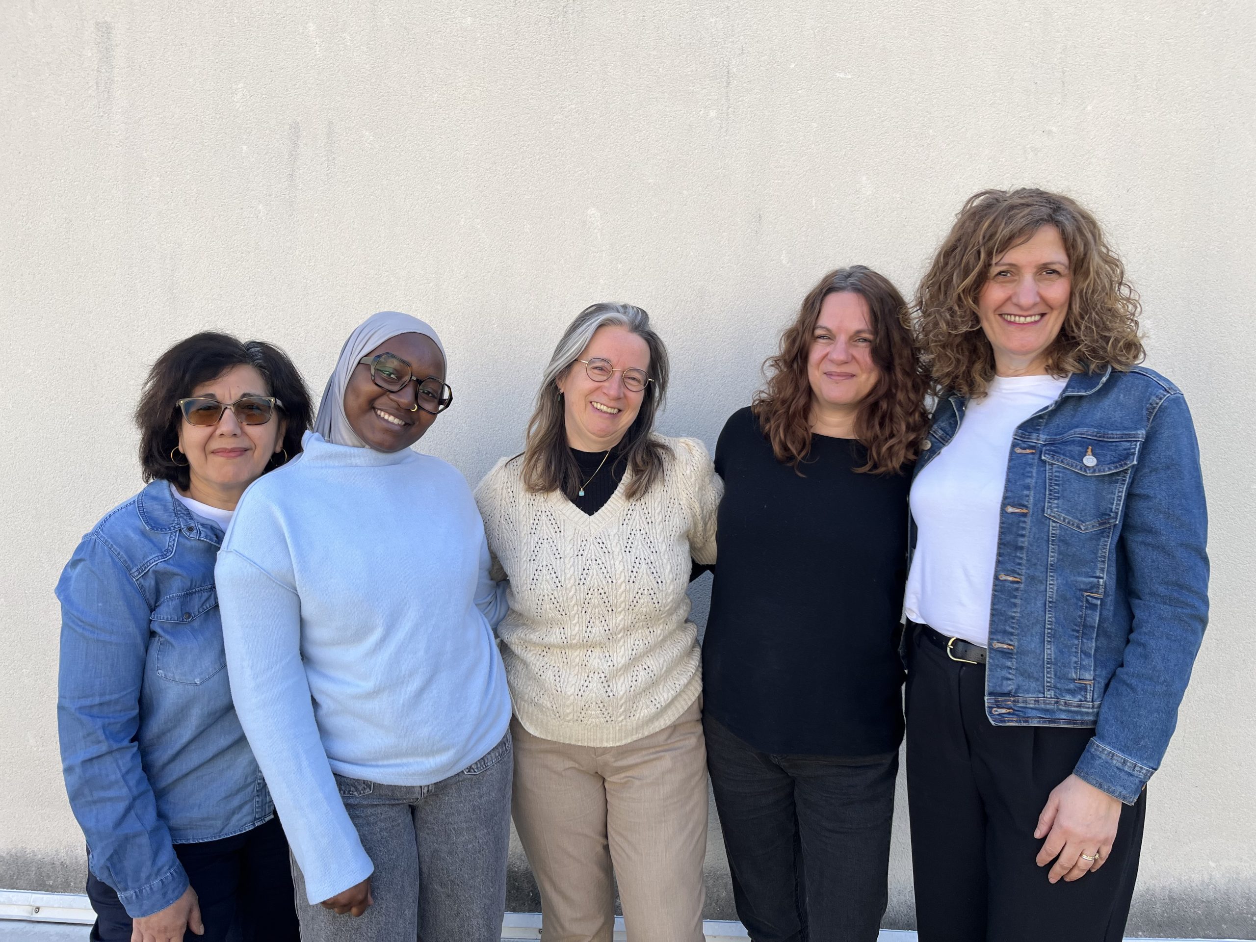 Zaïa Baïche, Koumba Diaby, Layla Fares, Fabienne Noreve, Gwen Renault