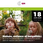 Nature, enfance et inégalités – conférence-débat le 18 juin à 17h30 à Cergy