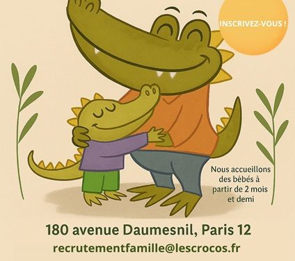 Places libres aux Crocos- Paris 12ème